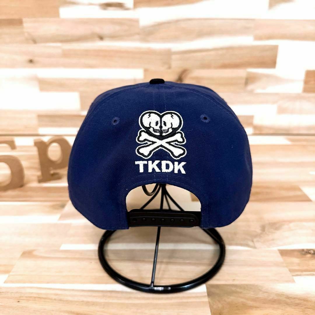 NEW ERA(ニューエラー)の超激レア【ニューエラ×トキドキ】限定コラボ スカル ガール キャップ 紫×黒 メンズの帽子(キャップ)の商品写真