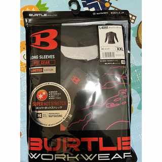バートル(BURTLE)の新品　バートル　インナー　L4091  XXL  ピンク(Tシャツ/カットソー(七分/長袖))