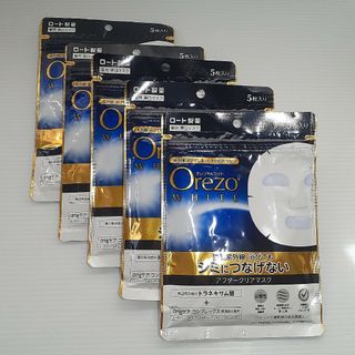 オレゾ(Orezo)のロート製薬 Orezo オレゾホワイト アフタークリアマスク 5枚 ×5(パック/フェイスマスク)