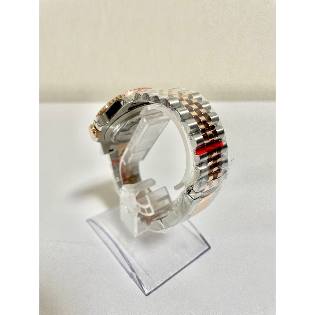 新品　自動巻き　MOD　カスタム　サファイアガラス　セラミックベゼル　NH35 メンズの時計(腕時計(アナログ))の商品写真