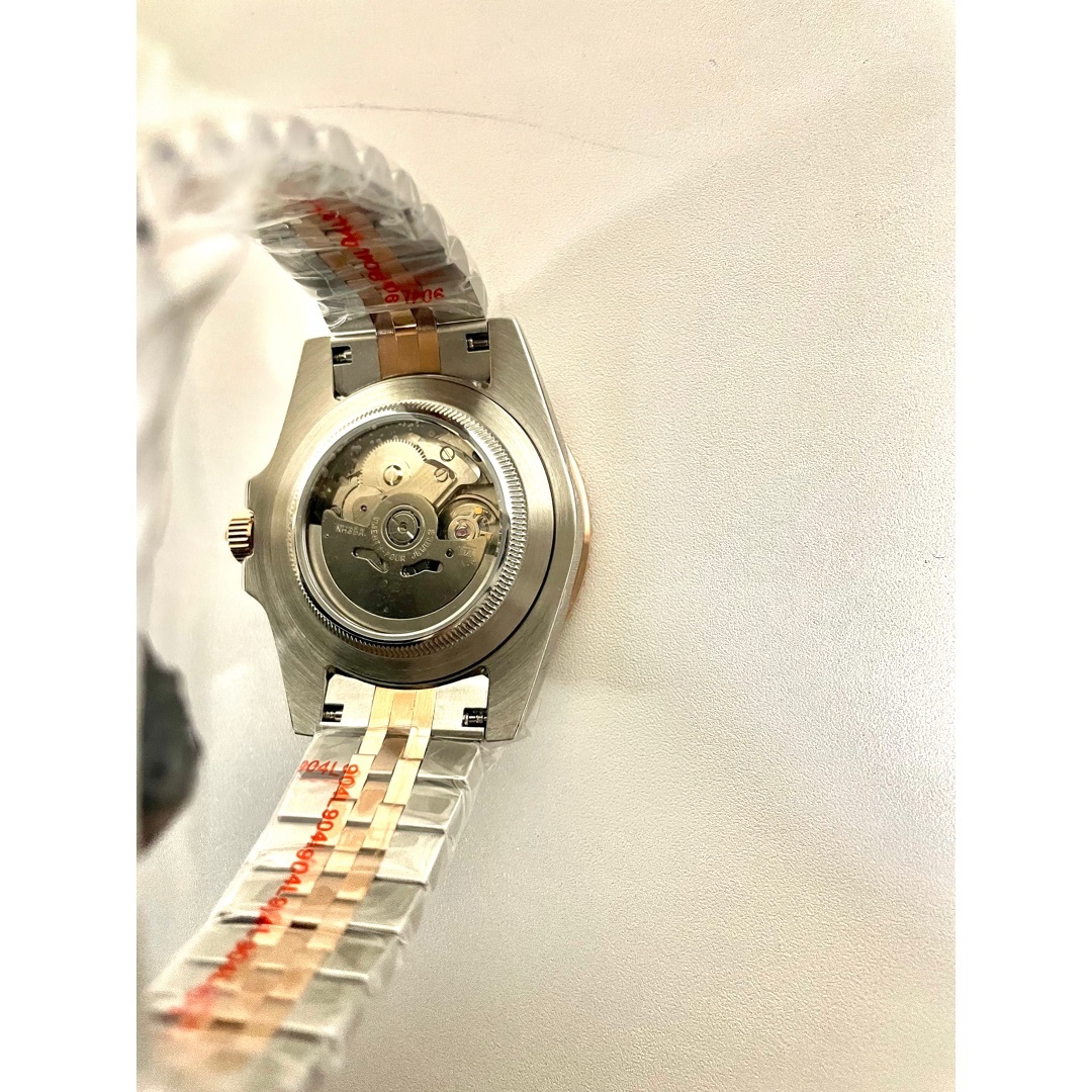 新品　自動巻き　MOD　カスタム　サファイアガラス　セラミックベゼル　NH35 メンズの時計(腕時計(アナログ))の商品写真