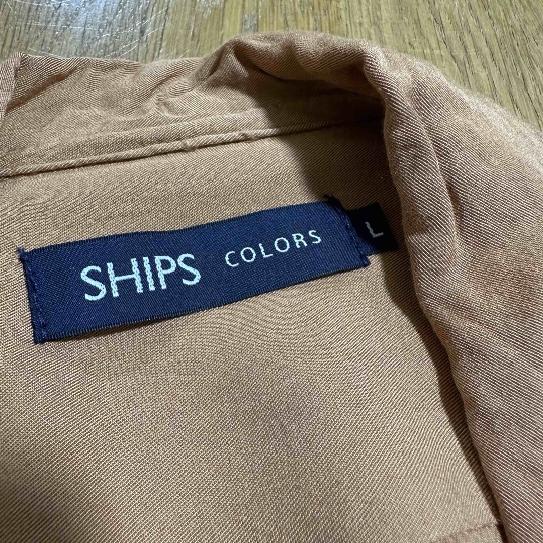 SHIPS(シップス)の※プロフ必読【SHIPS Colors】メンズ  レーヨン 半袖シャツ Lサイズ メンズのトップス(シャツ)の商品写真