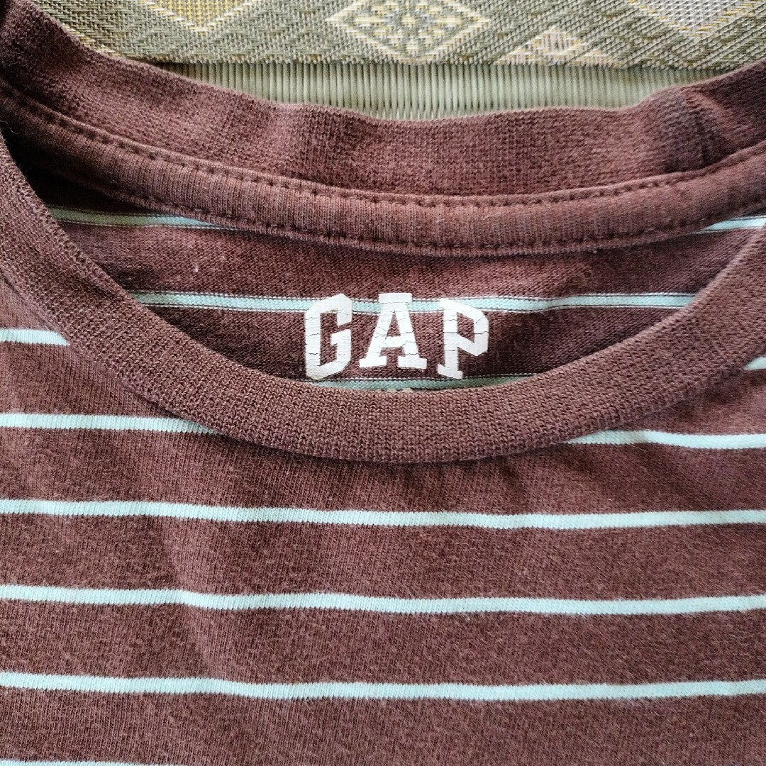 GAP Kids(ギャップキッズ)のGAPKids半袖Tシャツ120 ボーダーTシャツ イカリ キッズ/ベビー/マタニティのキッズ服男の子用(90cm~)(Tシャツ/カットソー)の商品写真