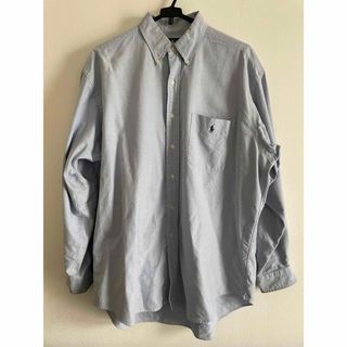 ラルフローレン(Ralph Lauren)のRalph Lauren BIG SHIRT サックスブルー　Lサイズ(シャツ)