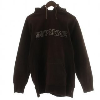 シュプリーム(Supreme)のSUPREME 90’sヴィンテージ プルオーバーパーカー カレッジロゴ M 茶(パーカー)