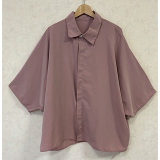 ハレ(HARE)の新品 HARE ハレ ドルマンBIGシャツSS 日本製 ピンク Mサイズ(シャツ)