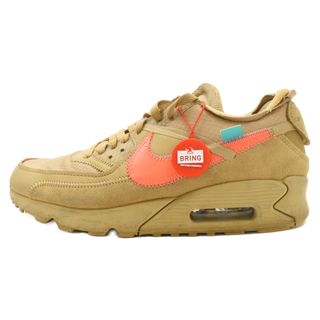 ナイキ(NIKE)のNIKE ナイキ ×THE 10 AIR MAX 90 Desert Ore オフホワイト エアマックス90 デザートオレローカットスニーカー ブラウン US8.5/26.5cm AA7293-200(スニーカー)