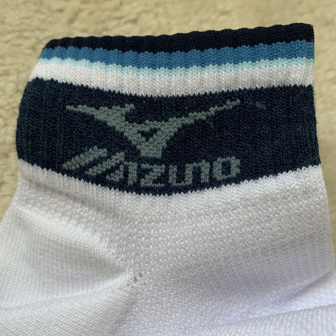 MIZUNO(ミズノ)のミズノ　靴下　ソックス　メッシュ　メンズ　26〜28㎝ メンズのレッグウェア(ソックス)の商品写真