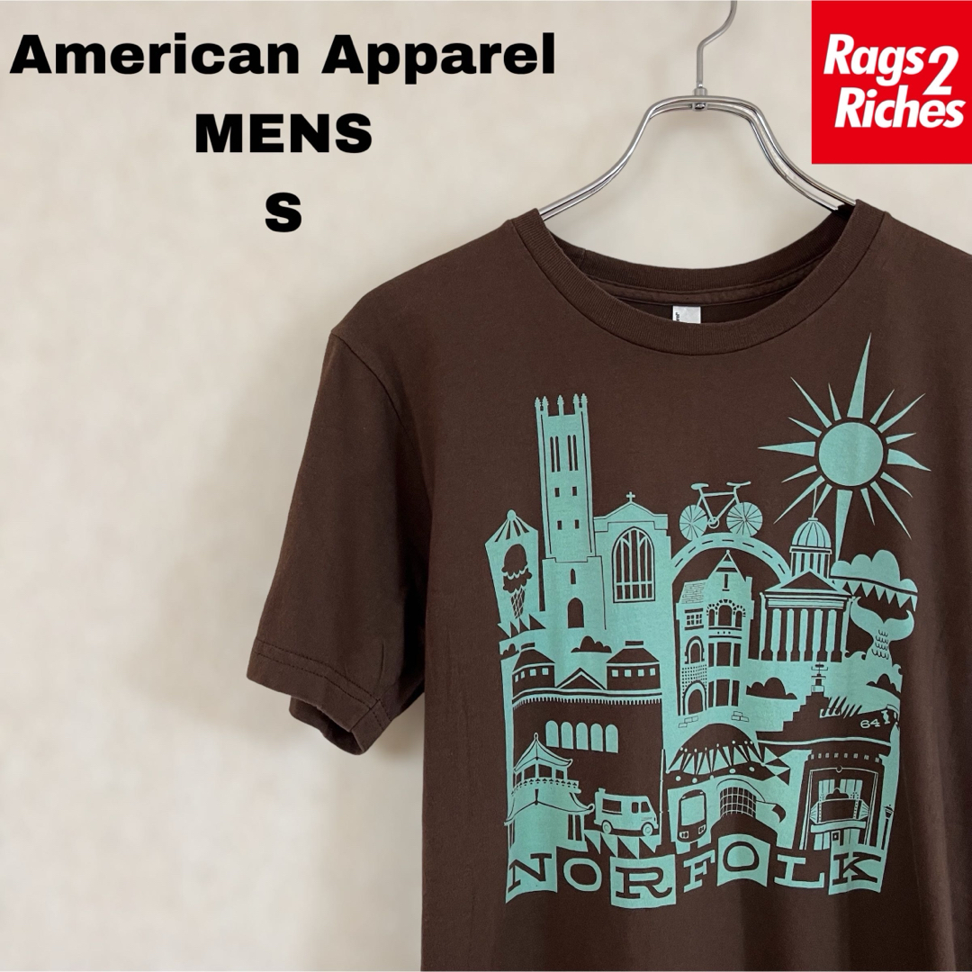 American Apparel(アメリカンアパレル)のAmerican Apparel NORFOLK プリント Tシャツ メンズのトップス(Tシャツ/カットソー(半袖/袖なし))の商品写真