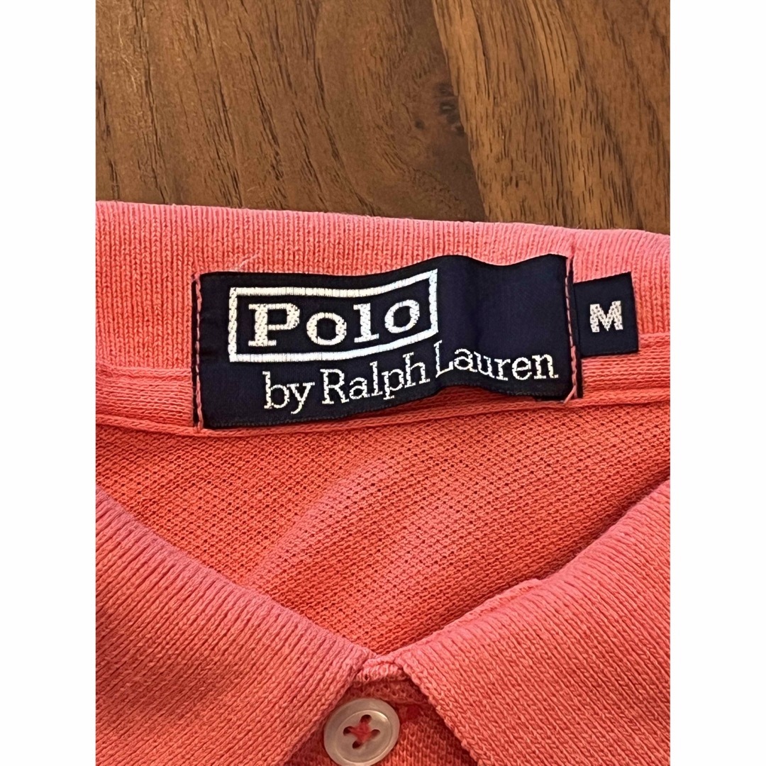 POLO RALPH LAUREN(ポロラルフローレン)のラルフローレン　ポロシャツ　ピンク系　サイズM メンズのトップス(ポロシャツ)の商品写真