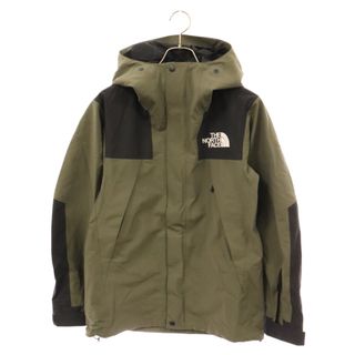 ザノースフェイス(THE NORTH FACE)のTHE NORTH FACE ザノースフェイス MOUNTAIN JACKET NP61800 マウンテンジャケット ロゴ刺繍ナイロンジャケット カーキ(ナイロンジャケット)