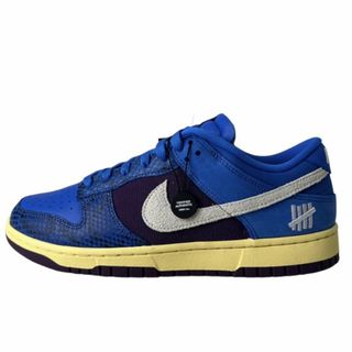 ナイキ(NIKE)のNIKE UNDEFEATED Dunk Low DH6508-400 ブルー(スニーカー)