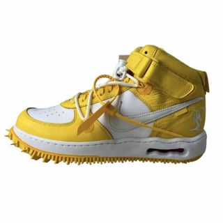 ナイキ(NIKE)のNIKE Off-White AF1 ミッド イエロー DR0500-101(スニーカー)