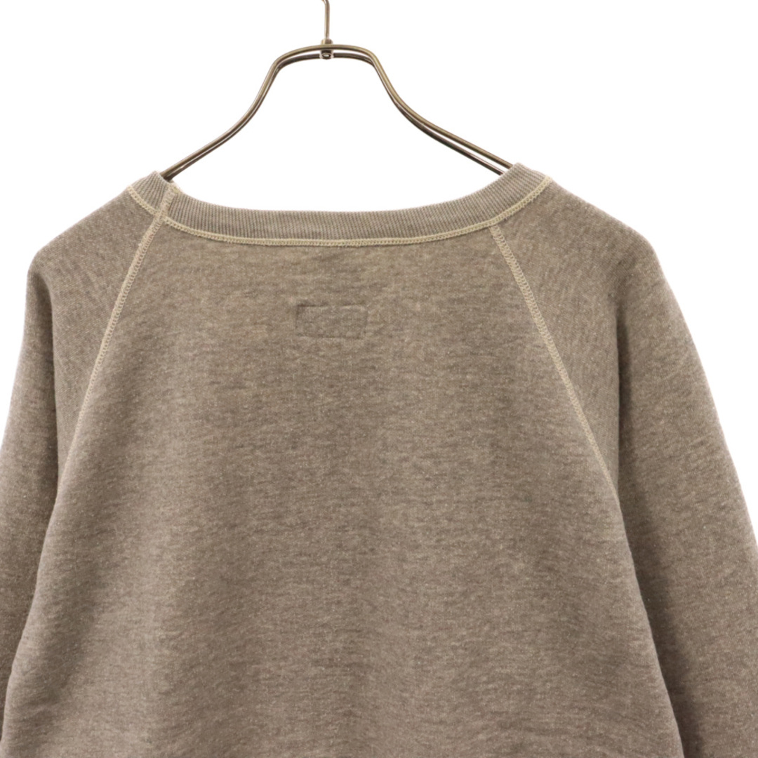 NEXUS7(ネクサス7)のNEXUS7 ネクサスセブン DON LETTS CREW NECK SWEAT フロントプリント クルーネックトレーナー グレー RTA-NNK-C0H メンズのトップス(スウェット)の商品写真