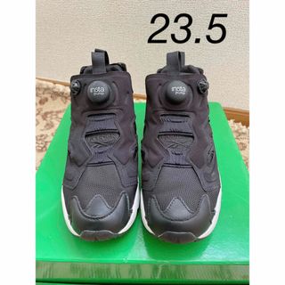 美品 23.5cm REEBOK INSTA PUMP FURY OG 黒 白