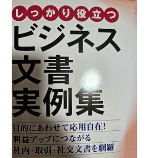 しっかり役立つビジネス文書実例集(ビジネス/経済)