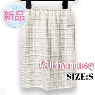 AZUL by moussy - ⭐️新品⭐️ AZUL ♥ バックスリット ジャガード チェック タイトスカート