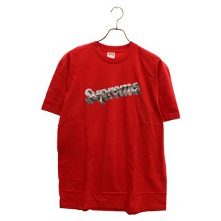 シュプリーム(Supreme)のSUPREME シュプリーム 20SS Chrome Logo Tee クロームロゴ プリント クルーネック カットソー 半袖Tシャツ レッド(Tシャツ/カットソー(半袖/袖なし))