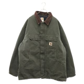 カーハート(carhartt)のCARHARTT カーハート 00S VINTAGE Arctic Quilt Lined Coat ヴィンテージ アークティカ キルト ライナー コート ジャケット カーキ C26M0S(フライトジャケット)