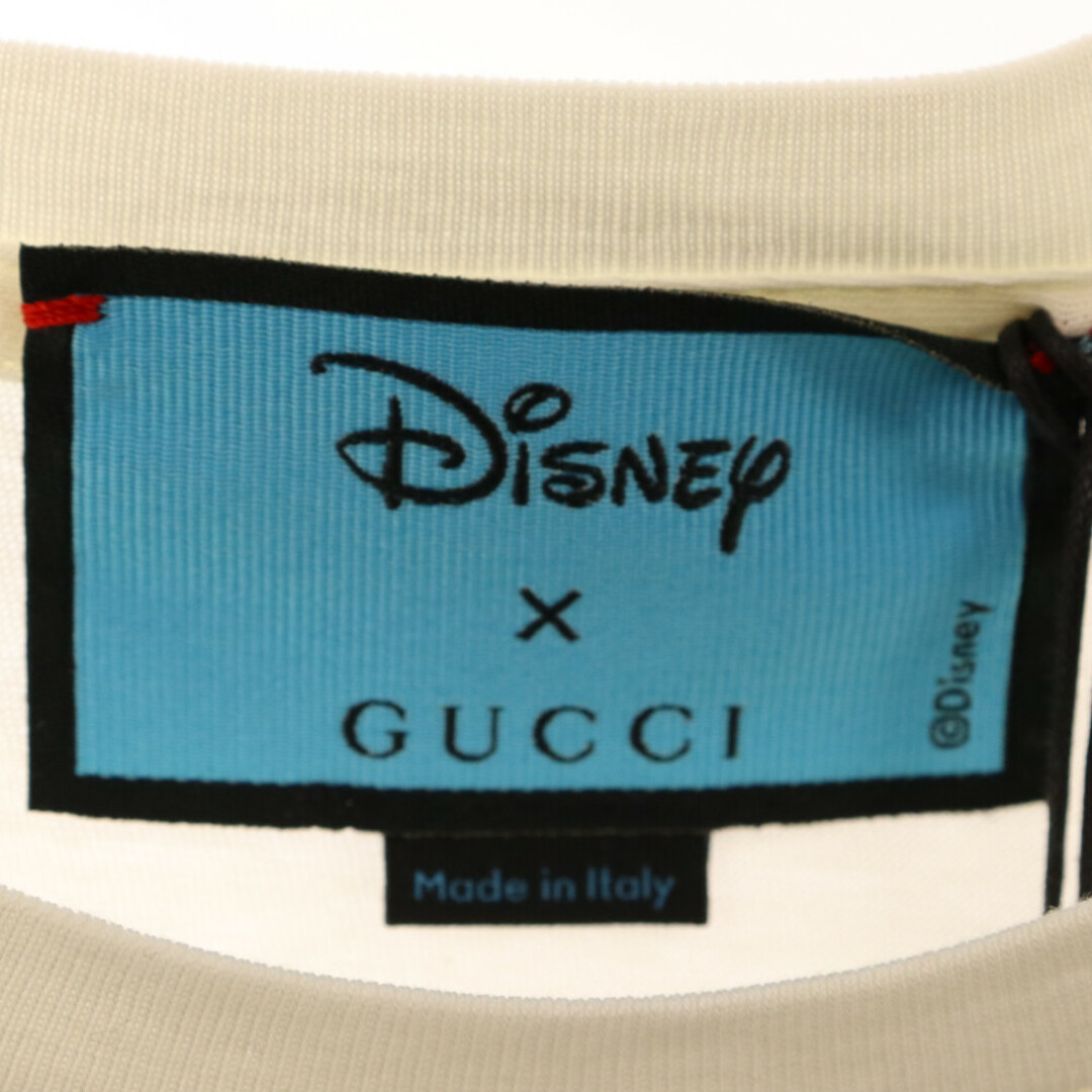 Gucci(グッチ)のGUCCI グッチ ×Disney Donald Dac Tee ディズニー ドナルドダック プリント 半袖Tシャツ ホワイト 644674 レディースのトップス(Tシャツ(半袖/袖なし))の商品写真