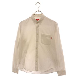 シュプリーム(Supreme)のSUPREME シュプリーム L/S Oxford Shirt オックスフォード ボタンダウン 長袖シャツ ホワイト(シャツ)