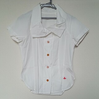 ヴィヴィアンウエストウッド(Vivienne Westwood)の綿100％ブラウス(シャツ/ブラウス(半袖/袖なし))
