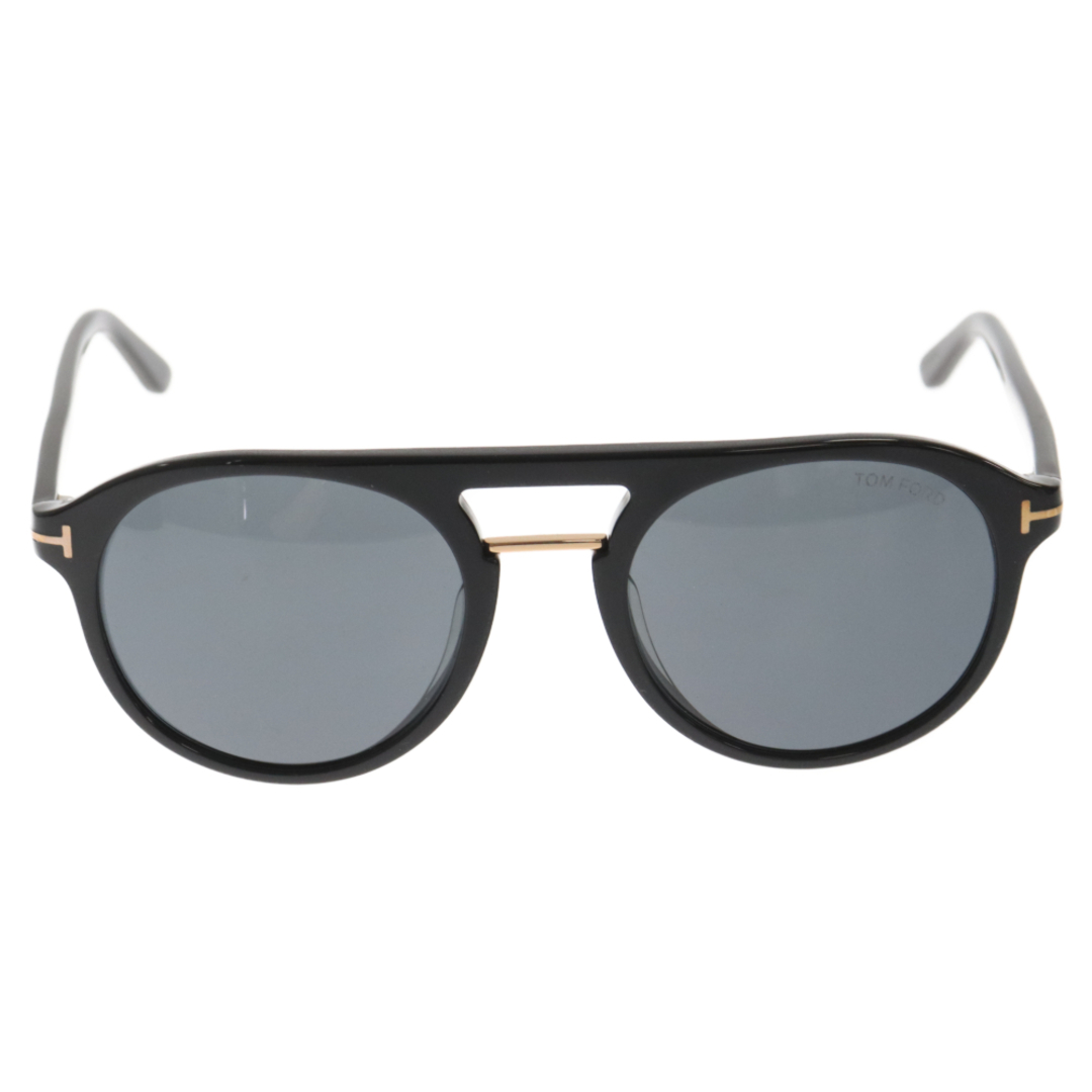 TOM FORD(トムフォード)のTOM FORD トムフォード lvan-02 アジアンフィット UVカット サングラス アイウェア グレーレンズ ブラック TF675-F メンズのファッション小物(サングラス/メガネ)の商品写真