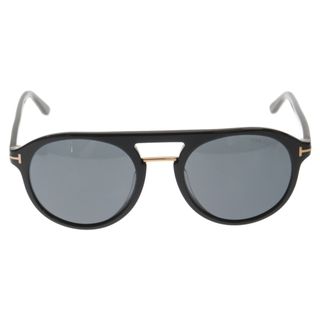 トムフォード(TOM FORD)のTOM FORD トムフォード lvan-02 アジアンフィット UVカット サングラス アイウェア グレーレンズ ブラック TF675-F(サングラス/メガネ)