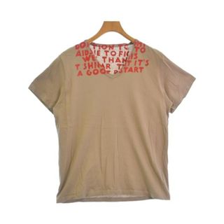 Maison Margiela Tシャツ・カットソー M ベージュ系 【古着】【中古】(Tシャツ/カットソー(半袖/袖なし))