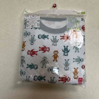 ユニクロ(UNIQLO)の新品　UNIQLO baby 100 キルトパジャマ　パジャマ(パジャマ)