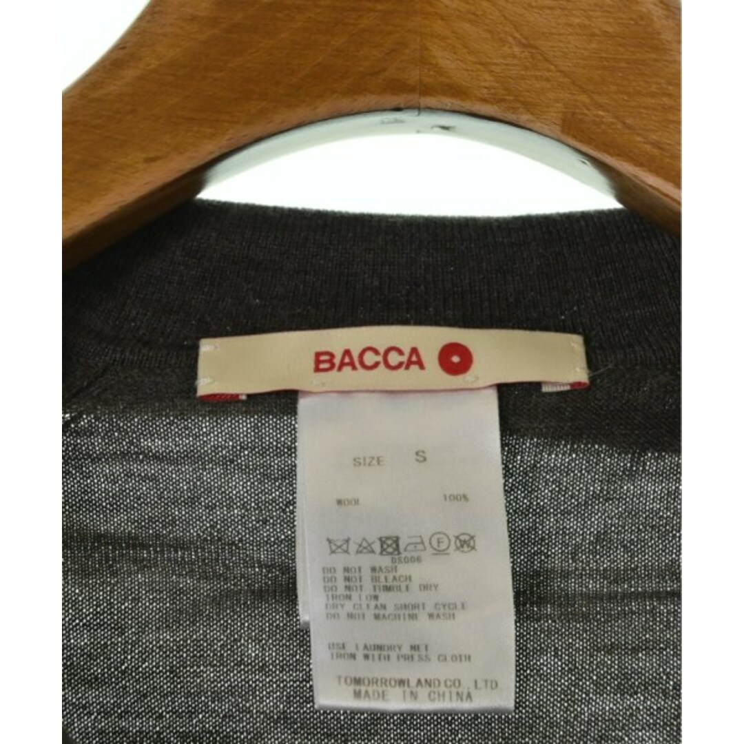 BACCA(バッカ)のBACCA バッカ ニット・セーター S 茶 【古着】【中古】 レディースのトップス(ニット/セーター)の商品写真