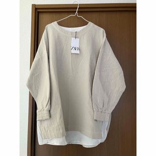 ザラ(ZARA)のZARA  新品(シャツ/ブラウス(長袖/七分))