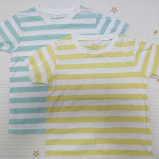 ムジルシリョウヒン(MUJI (無印良品))の無印 キッズTシャツ 110 2枚セット(Tシャツ/カットソー)