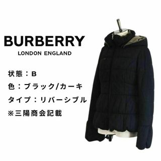 BURBERRY BLUE LABEL - 【送料無料】バーバリー BURBERRY LONDON リバーシブル 中綿