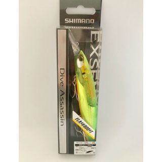 シマノ(SHIMANO)のSHIMANO シマノ/EXSENCE Dive Assassin125S FB エクスセンス ダイブアサシン125S フラッシュブースト/005 NチャートGOLD【A70693-007】(ルアー用品)