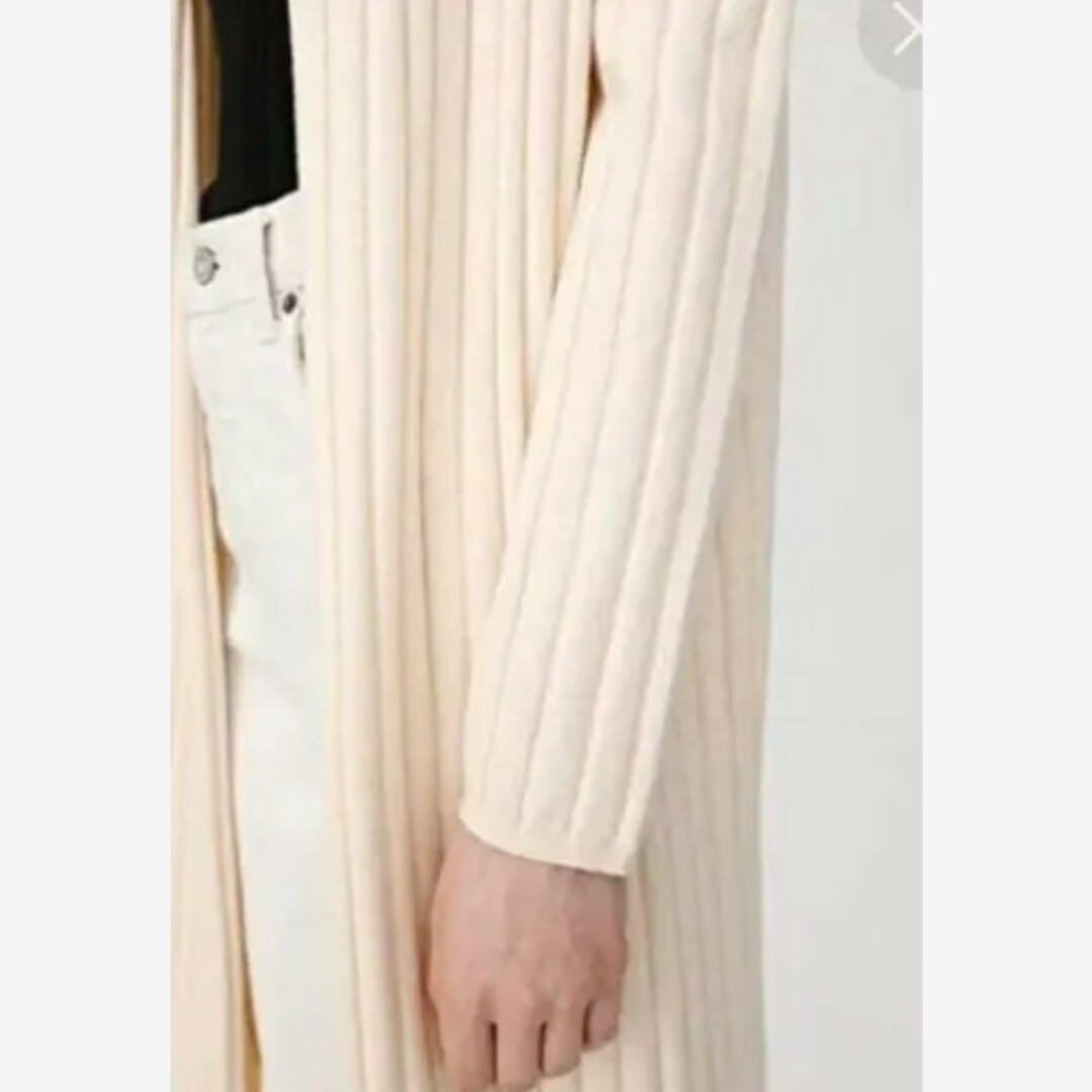 moussy(マウジー)のCOTTON MIX RIB LONG カーディガン／マウジー（MOUSSY）ハ レディースのトップス(カーディガン)の商品写真