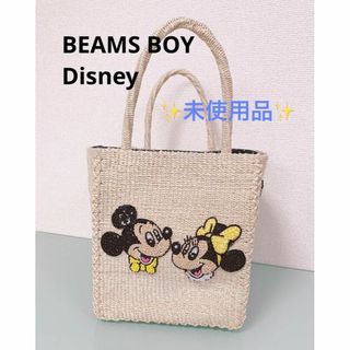 ✨未使用✨ BEAMS Disney 45th 別注 アバカスクエア カゴバッグ