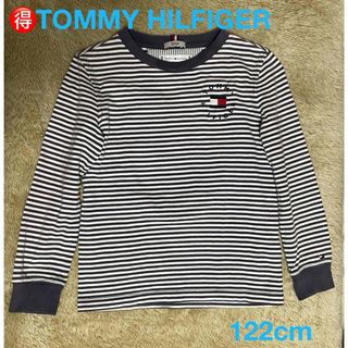 トミーヒルフィガー(TOMMY HILFIGER)の🉐TOMMY HILFIGER ボーダーシャツ 122cm(Tシャツ/カットソー)