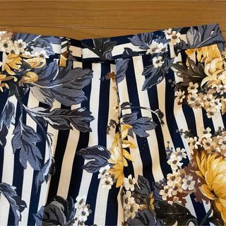 ⚫︎GUCCIグッチ菊柄ストライプパンツDIY新品