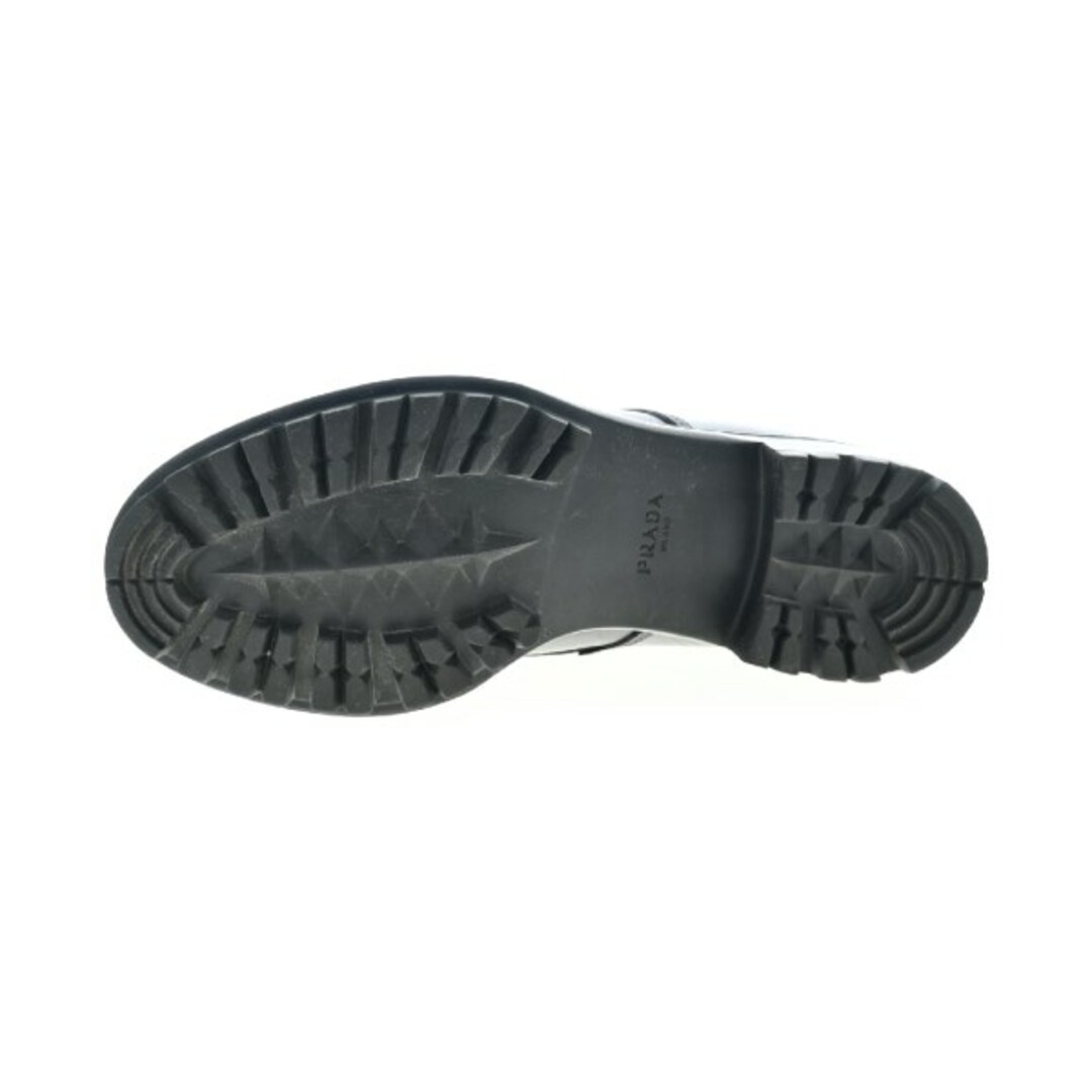PRADA(プラダ)のPRADA プラダ ブーツ UK6(24.5cm位) 黒 【古着】【中古】 メンズの靴/シューズ(ブーツ)の商品写真