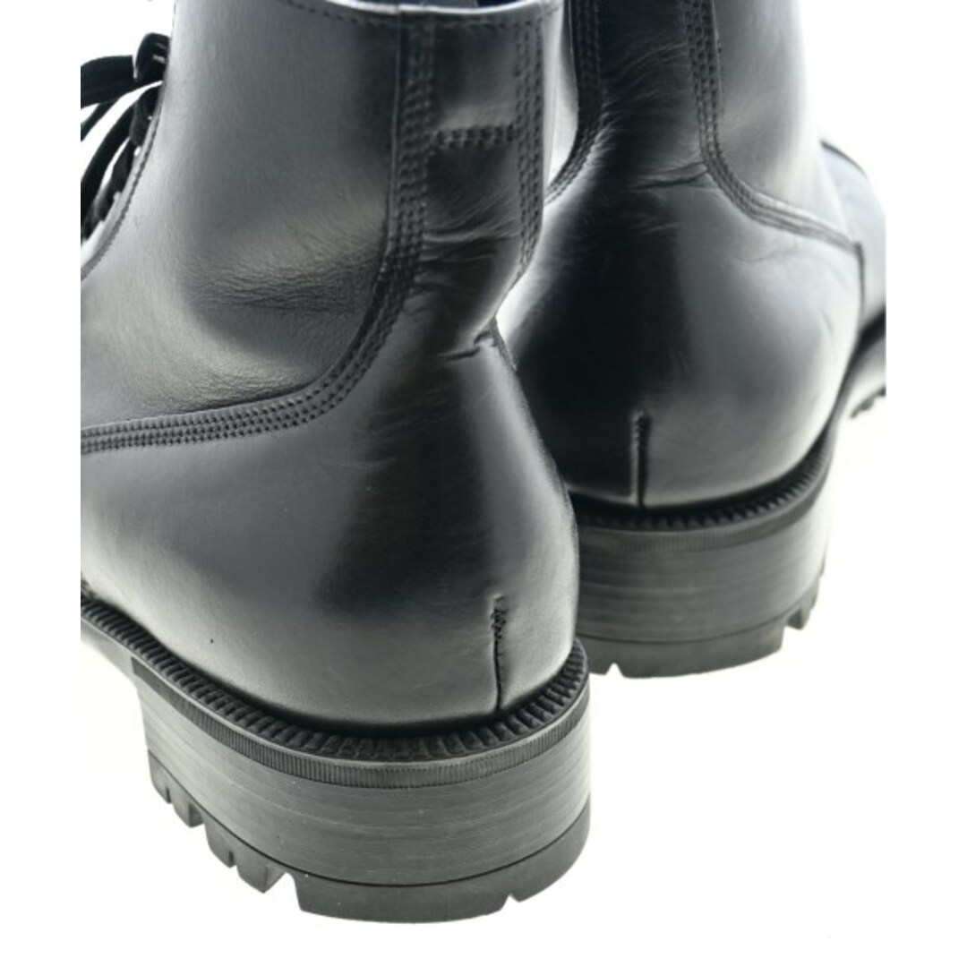PRADA(プラダ)のPRADA プラダ ブーツ UK6(24.5cm位) 黒 【古着】【中古】 メンズの靴/シューズ(ブーツ)の商品写真