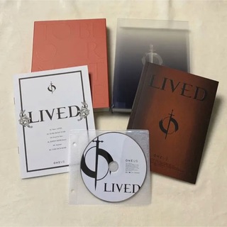 LIVED CD フォトブック ONEUS ワナス ワンアス 韓国 K-POP(K-POP/アジア)