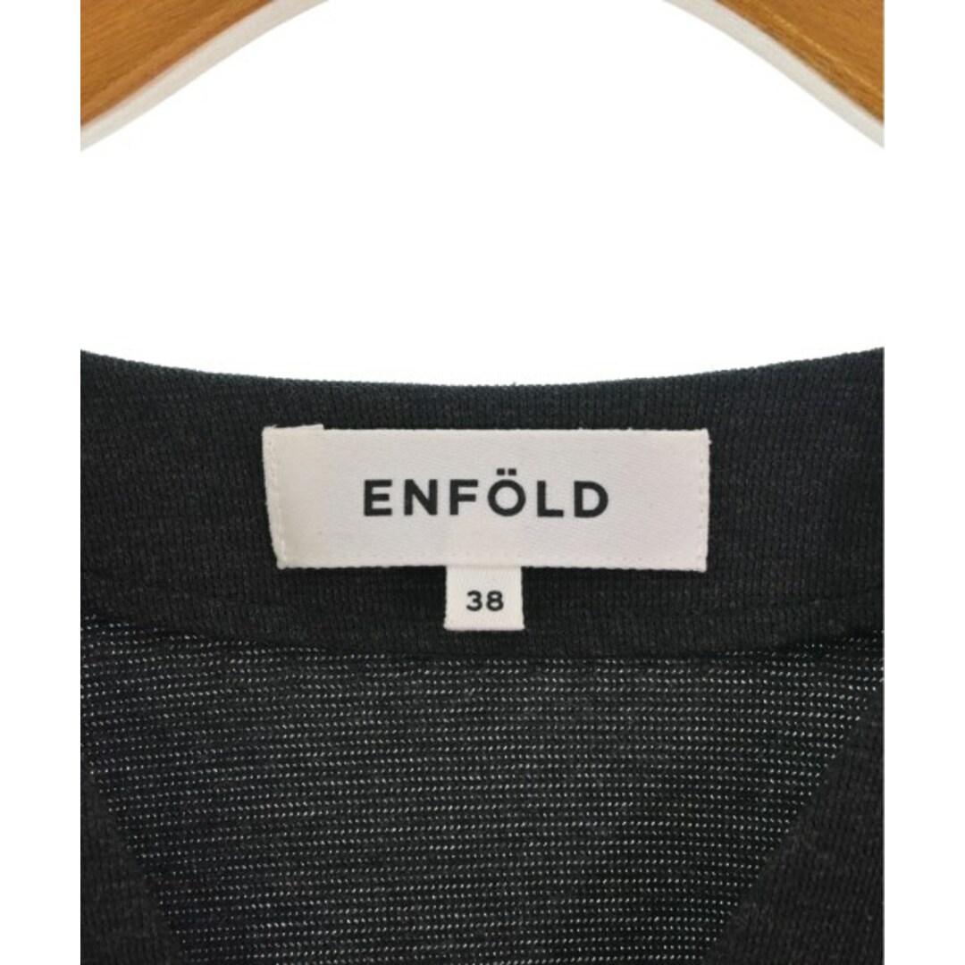 ENFOLD(エンフォルド)のENFOLD エンフォルド Tシャツ・カットソー 38(M位) グレー 【古着】【中古】 レディースのトップス(カットソー(半袖/袖なし))の商品写真