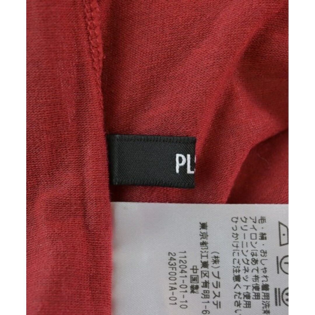 PLST(プラステ)のPLST プラステ Tシャツ・カットソー M 赤 【古着】【中古】 レディースのトップス(カットソー(半袖/袖なし))の商品写真