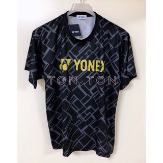 ヨネックス(YONEX)のヨネックス レア  Tシャツ ブラック L　　　【 限定 】黒 × 金(バドミントン)