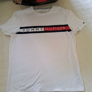 トミーヒルフィガー(TOMMY HILFIGER)の◎サイズM、汚れあり、トミーフィルガー、ティーシャツ(Tシャツ/カットソー(半袖/袖なし))