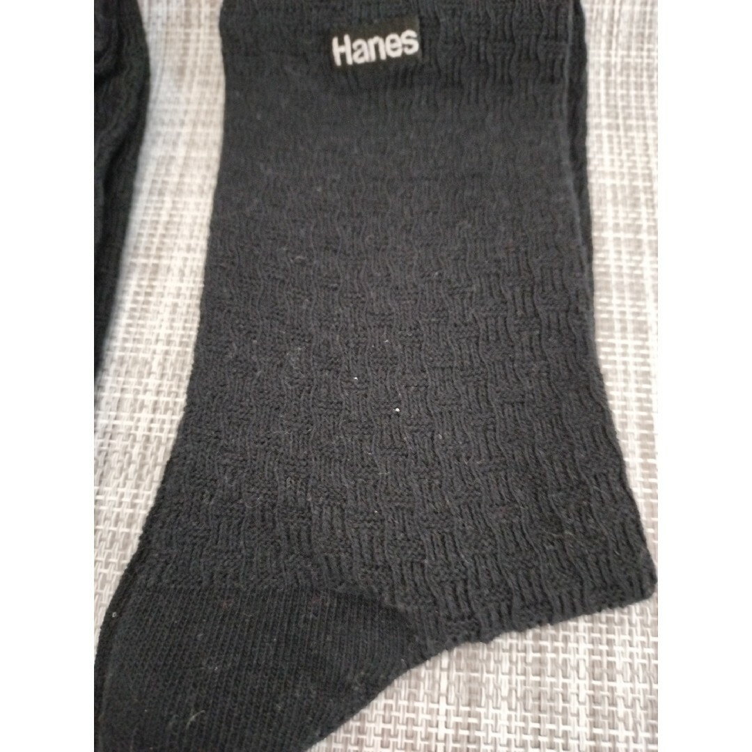 Hanes(ヘインズ)の【新品未使用】Hanes　福助　靴下　25-27センチ　2足組 メンズのレッグウェア(ソックス)の商品写真