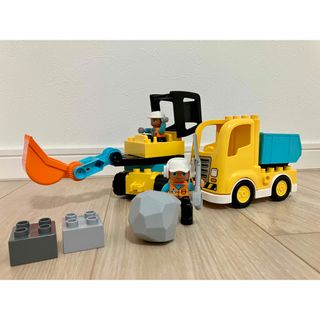 レゴデュプロ(レゴ デュプロ)のレゴ(LEGO) デュプロ トラックとショベルカー 10931(1セット)(積み木/ブロック)