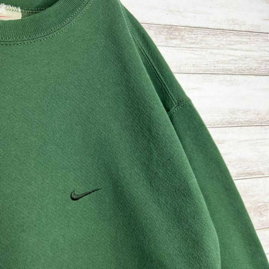 NIKE(ナイキ)の【USA製!!】ナイキ ✈︎刺繍 ゆるだぼ 白タグ 裏起毛 肉厚 トレーナー メンズのトップス(スウェット)の商品写真