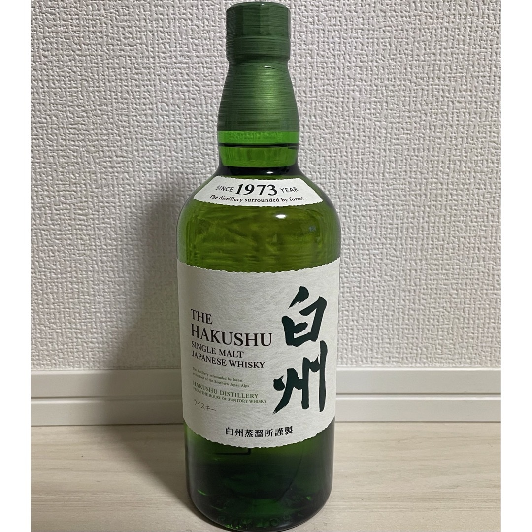 サントリー(サントリー)のサントリー 白州 シングルモルト ウイスキー ウィスキー 700ml 食品/飲料/酒の酒(ウイスキー)の商品写真